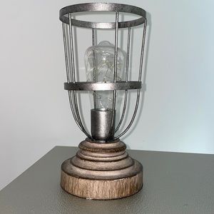 Home Decor : Lantern Farmhouse Lamp Battery Operated